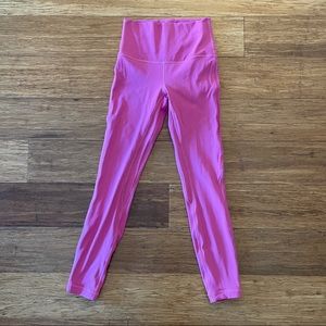Lululemon Align leggings 25” size 4 Lychee Pink